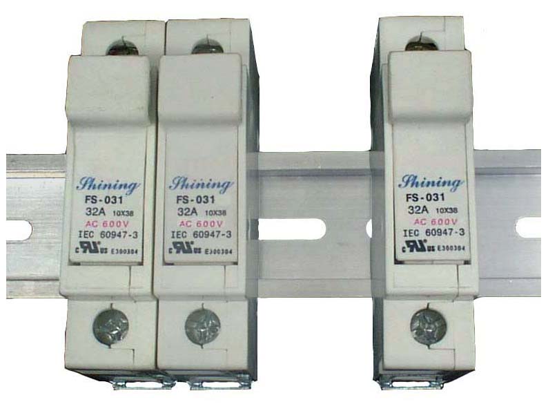 FS-032 10x38 Cartridge Fuse Holder Base Box