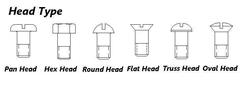 Screw head type Product Photo