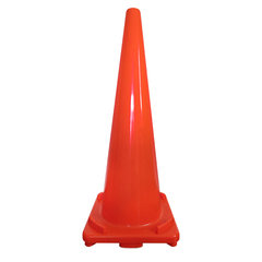 900mm/4.3kg Air Lock Solution PVC Traffic Cone Product Photo