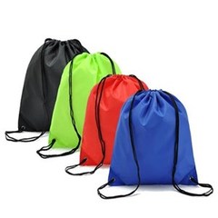 Drawstring Nylon Shopping Bags Product Photo