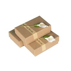 Kraft Paper Jewelry Box Product Photo