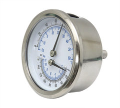 Stainless Steel  Thermo-Manometer  Product Photo