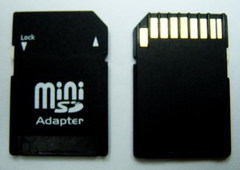 Mini SD Adapter Product Photo