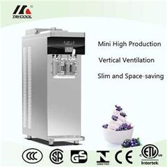 Counter Top Soft Ice Cream Machine With Single Flavor And Pasteurizer Product Photo
