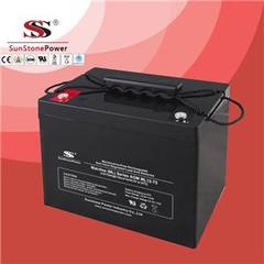 12V 80AH ML AGM Maintenance Free Rechargeable Lead Acid Deep Cycle UPS Battery Product Photo