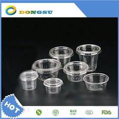 China Factory Made High Quality Take Away Drinkware Transparent Disposable Plastic PET Cold Beverage Cup Product Photo