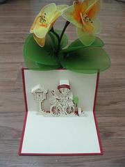 Postman - Handmade 3D pop-up greeting card Product Photo