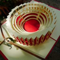 Colosseum - Handmade 3D pop-up greeting card Product Photo