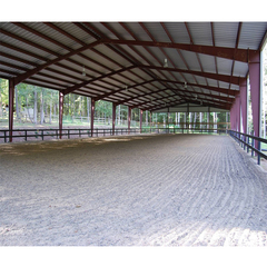 Cheap Price Prefabricated Steel Structure Barn Riding Arena Portable Horse buildings Product Photo