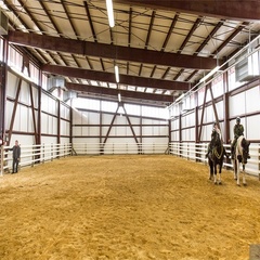 Pre-engineered steel structure hall horse barns indoor riding arenas Product Photo