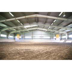 Customized prefab Indoor Riding Arenas And Steel Horse Barns Product Photo
