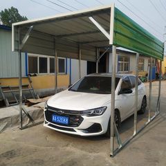 Waterproof steel structure prefab carport shed cars garage Product Photo