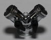For garden hose connector