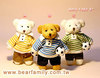 Mini sporty teddy bear 
