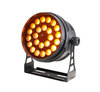 Voltage:AC90-240V 50/60Hz. Power:350W. Light source:18*12W 6-in-1 LEDs(RGBWAU). Beam angle:10-55 degree. 