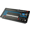  Up to 768 DMX channels.output with optical isolatec.Controls up to 32 intelligent lights of up to 24 channels each.