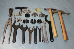 Hand tools ( lost wax casting ) photo