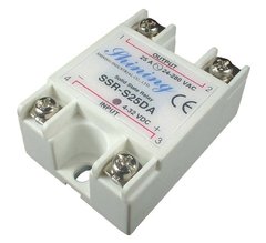 Click View  SSR-S25DA DC To AC Single Phase Solid State Relay  photo