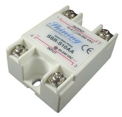 Click View  SSR-S10AA AC To AC Single Phase Solid State Relay   photo