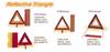 REFLECTIVE WARNING TRIANGLE, REFLECTIVE TRIANGLE